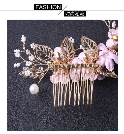 珍珠雅韻 時尚新娘發(fā)梳的詩意浪漫